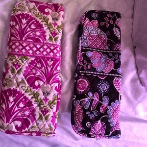 Vera Bradley curling iron/flat iron holders